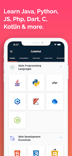 Learn Coding Offline - CodeHut Screen 3