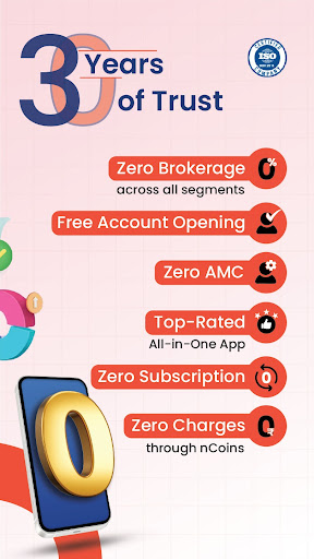 Android application Navia: Demat, Stocks & Options screenshort