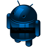 YGX CM10 Theme Blue Scale icon