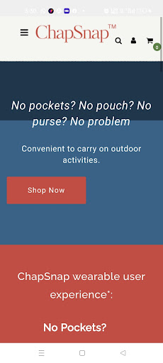 Android application ChapSnap screenshort