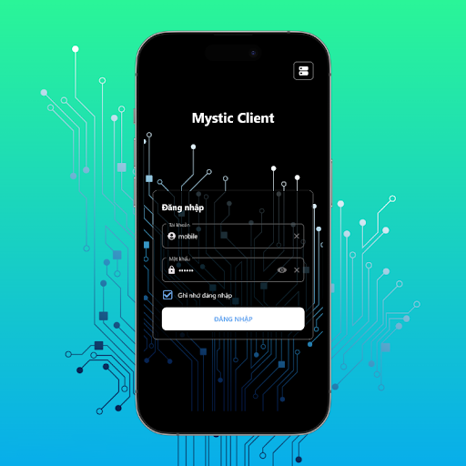 Android application Mystic Client screenshort