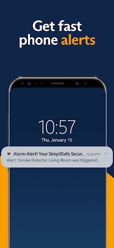 SimpliSafe Home Security App Screen 3
