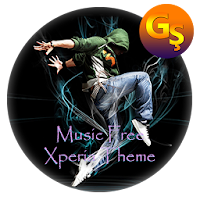 Тема Xperia™ | music FREE