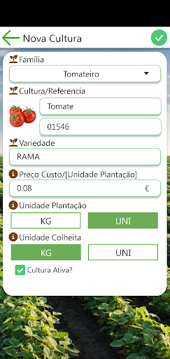 Caderno de Campo Agrícola