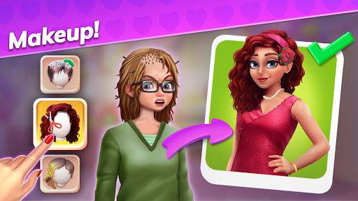 Emmas Mansion: Design & Match Screen 2