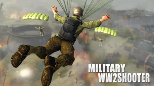Call of WW2: 戰爭 遊戲 奇兵 枪炮 手機 流氓