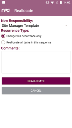 CMS Tasks Screen 3