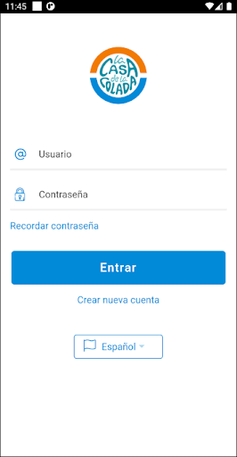 Android application La Casa de la Colada screenshort