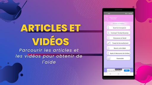 Aperçu de l'application