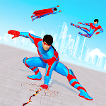 Flying Spider Superhero Robot APK
