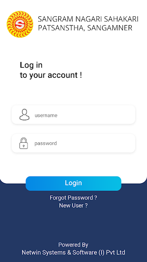 Android application Sangram NSP Mobile Banking screenshort