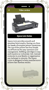 Epson L300 Series guide