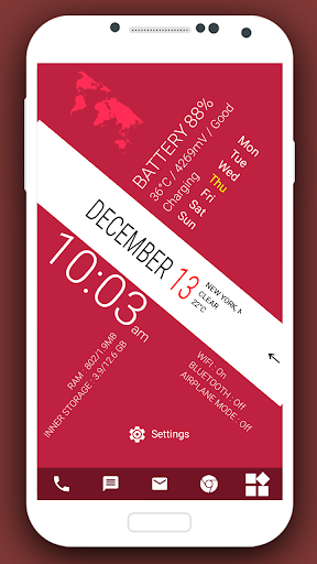 Screenshot of Angle Launcher 2 - App lock