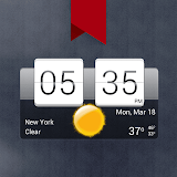 Sense Flip Clock & Weather Pro icon
