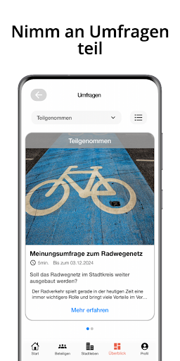 BürgerStimme Screen 2