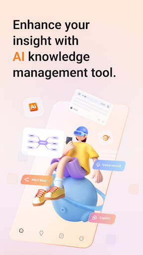 Screenshot of GitMind: AI Mind Mapping App