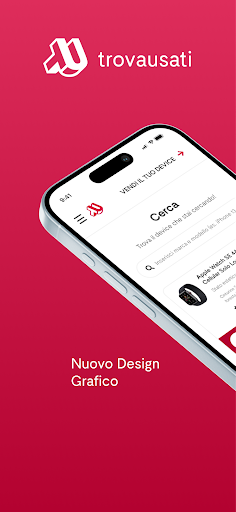 Android application TrovaUsati screenshort