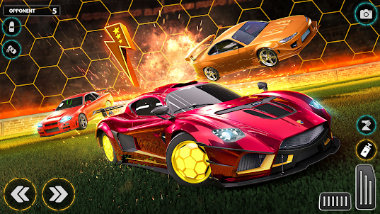Rocket Car League Ball Game