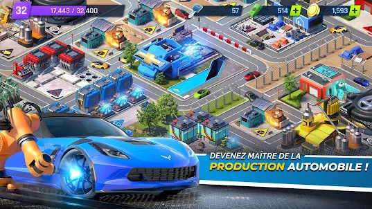 Overdrive City:Car Tycoon Game