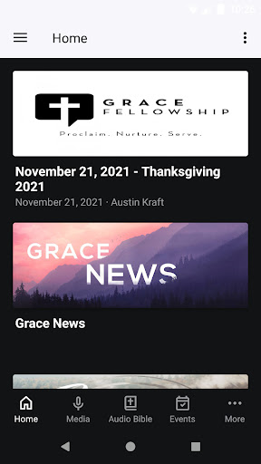 Android application Grace Fellowship Gypsum screenshort