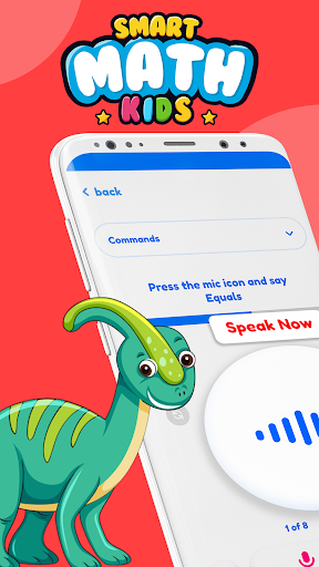 Android application Smart Math Kids: Record & Play screenshort