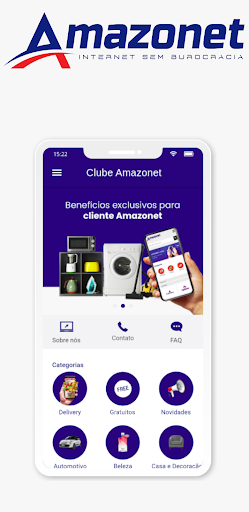 Clube Amazonet Screen 2