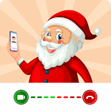 Greeting Video call from Santa icon