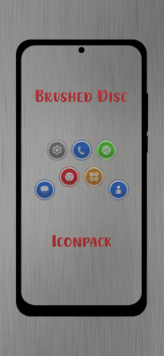 Brushed Disc Icon Pack