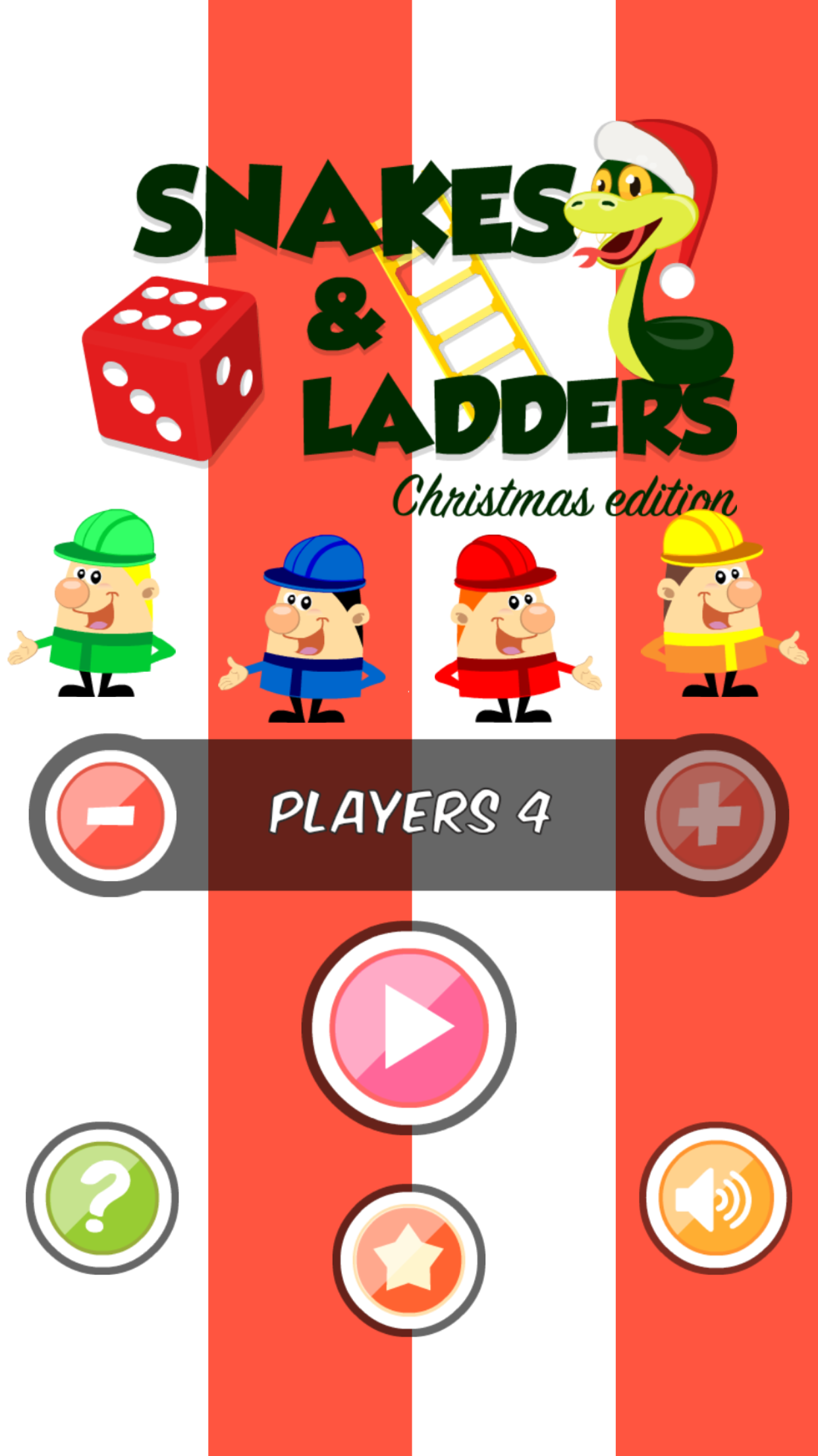 Android application Snakes and Ladders - Ultimate Deluxe HD screenshort