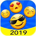 Cover Image of Download New 2019 Emoji for Chatting Apps (Add Stickers) 2.0 APK