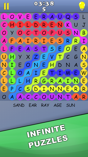 Word Search, Play infinite number of word puzzles 4.4.3 Screenshots 1