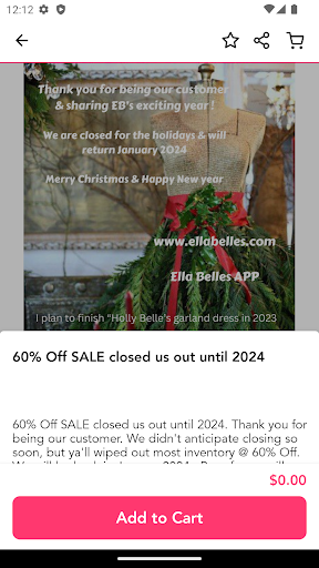 Ella Belles Screenshot 2 - AppWisp.com
