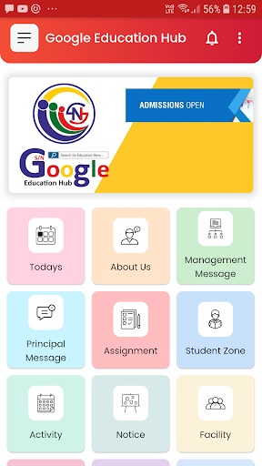 G Education hub Screen 2