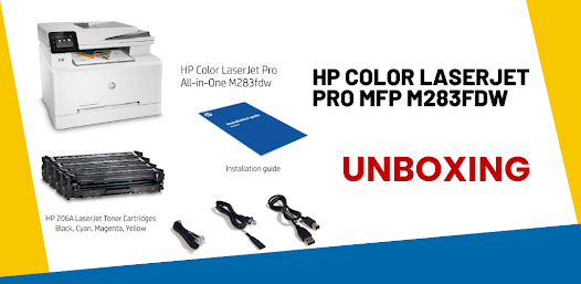 Impresora HP Color LaserJet Pro MFP M283fdw
