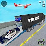 US Police Bike Car Transport Truck Simulator 2021 icon