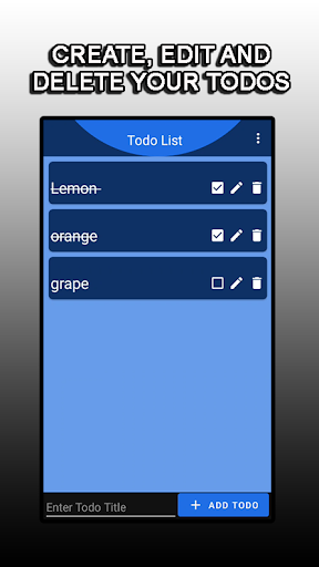 TODO LIST Screen 3
