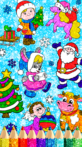 Christmas Coloring Game offlineu2744ufe0fud83cudf84ud83cudfa8 apkpoly screenshots 7