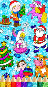 Christmas Color Game offline  screenshots 7