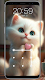 screenshot of Kitty Cat Lock Screen
