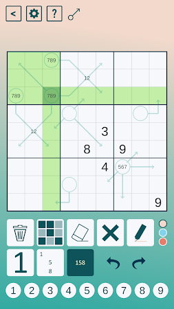 Game screenshot Arrow Sudoku apk download