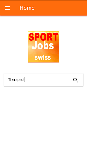 Android application SPORT-Jobs Swiss screenshort