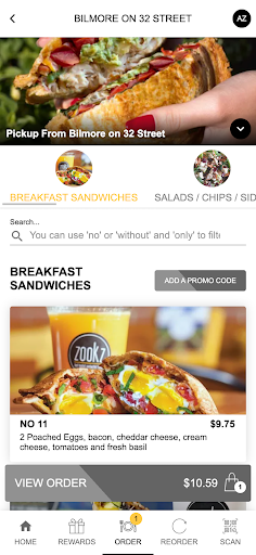 Zookz Best Toasted Sandwiches Screen 3
