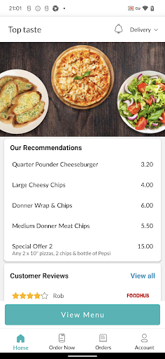 Top Taste Screen 2