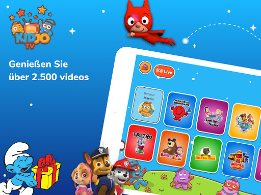 Kidjo TV Videos für Kinder