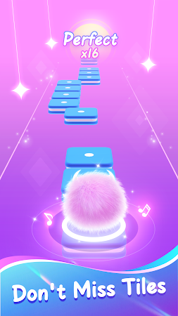 Game screenshot Fluffy Ball: Music Hop Game hack