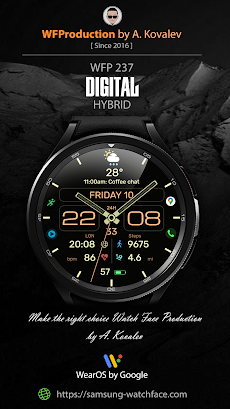WFP 236 Hybrid watch faceのおすすめ画像1