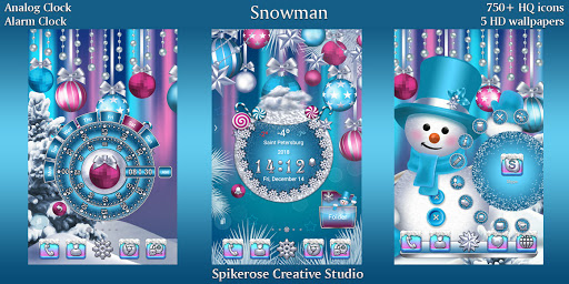 Snowman theme Screen 2