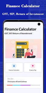 Finance Calculator GST,SIP