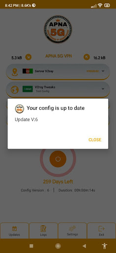 App screenshot