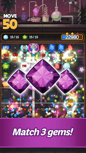 Android application Jewel Alchemist : Match 3 screenshort